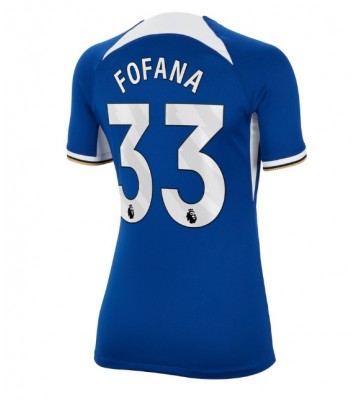 Lacne Ženy Futbalové dres Chelsea Wesley Fofana #33 2023-24 Krátky Rukáv - Domáci